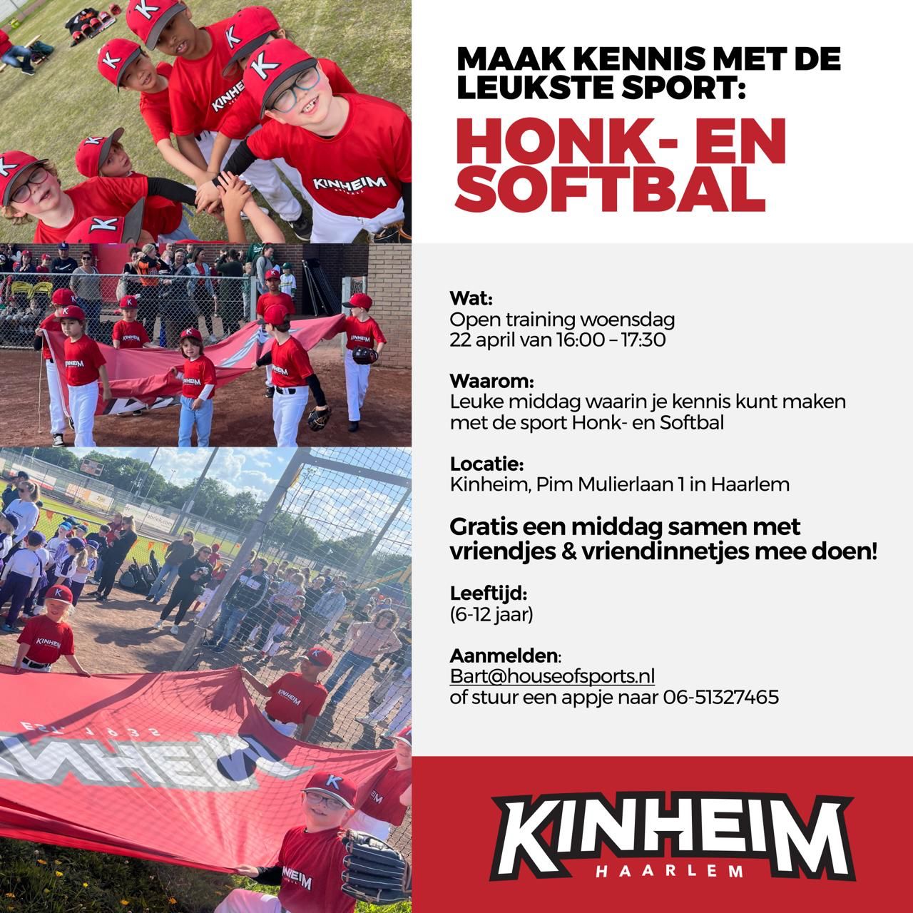 Vriendjesdag Kinheim 22 april 16:30 - 17:30 uur